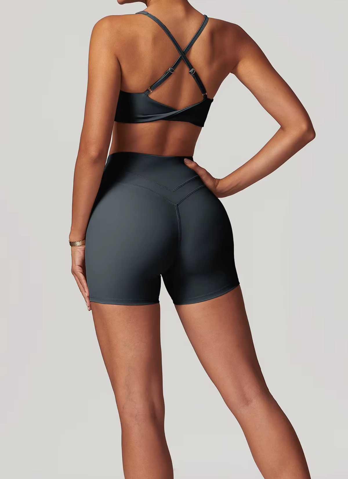 Studio Sports Bra - Deep Slate