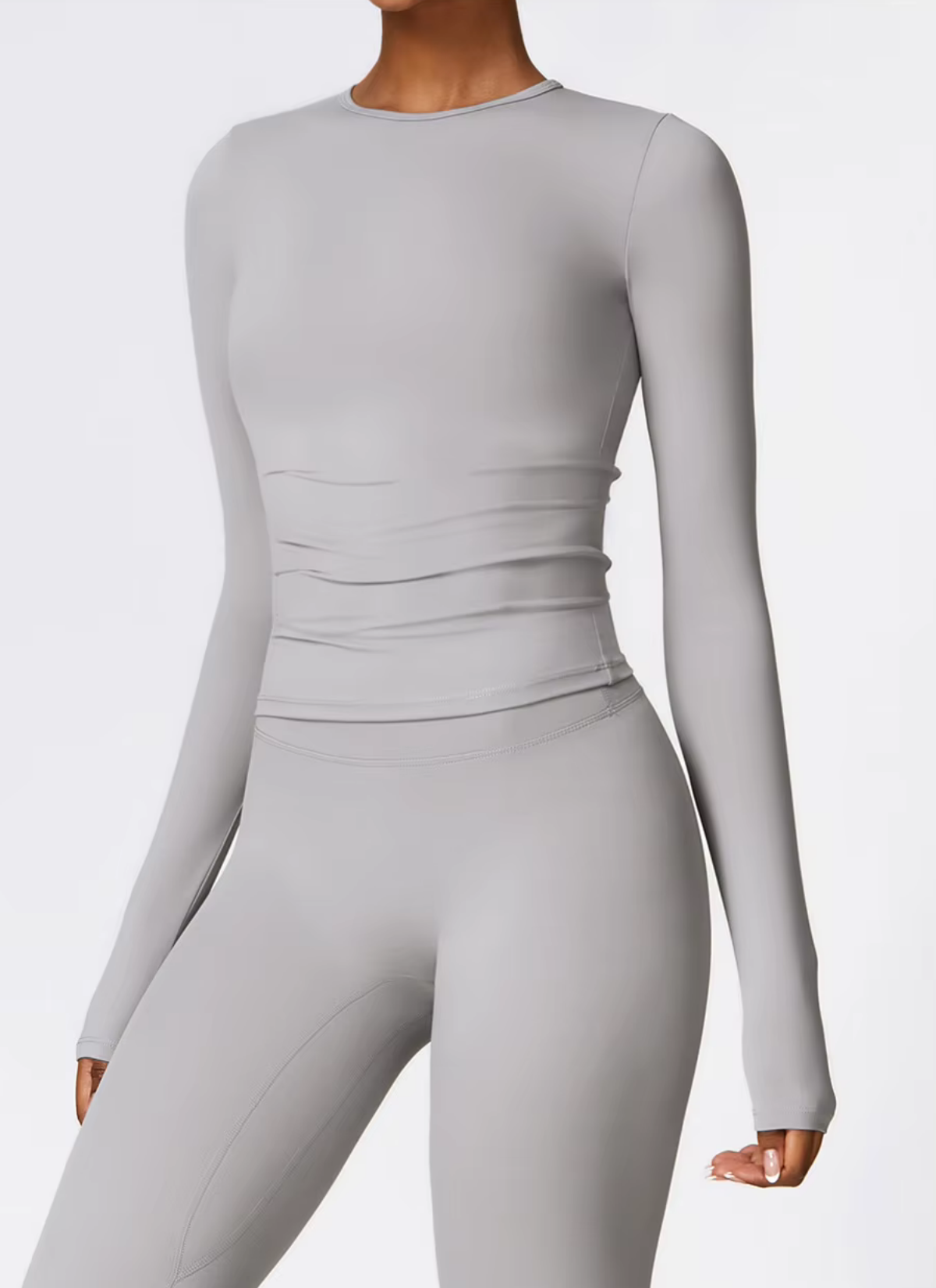 Aero Long Sleeve Top - Stone