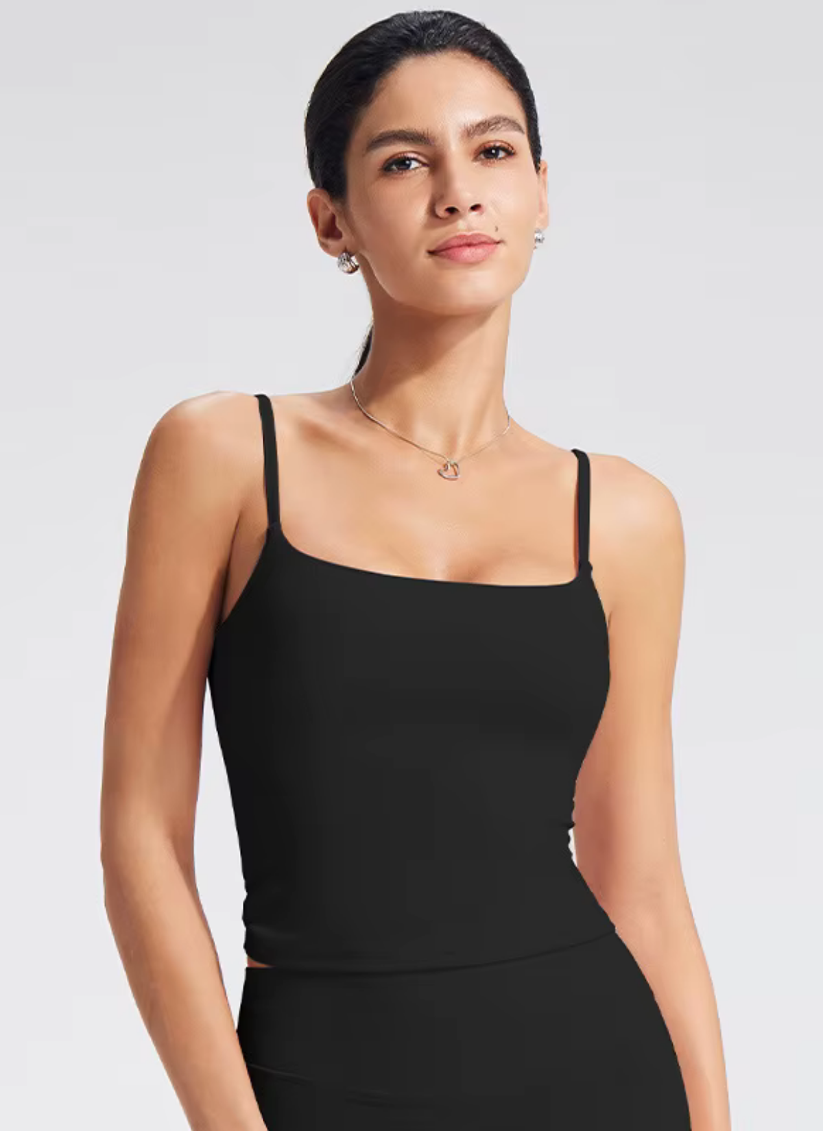 Aero Square Sports Bra - Black