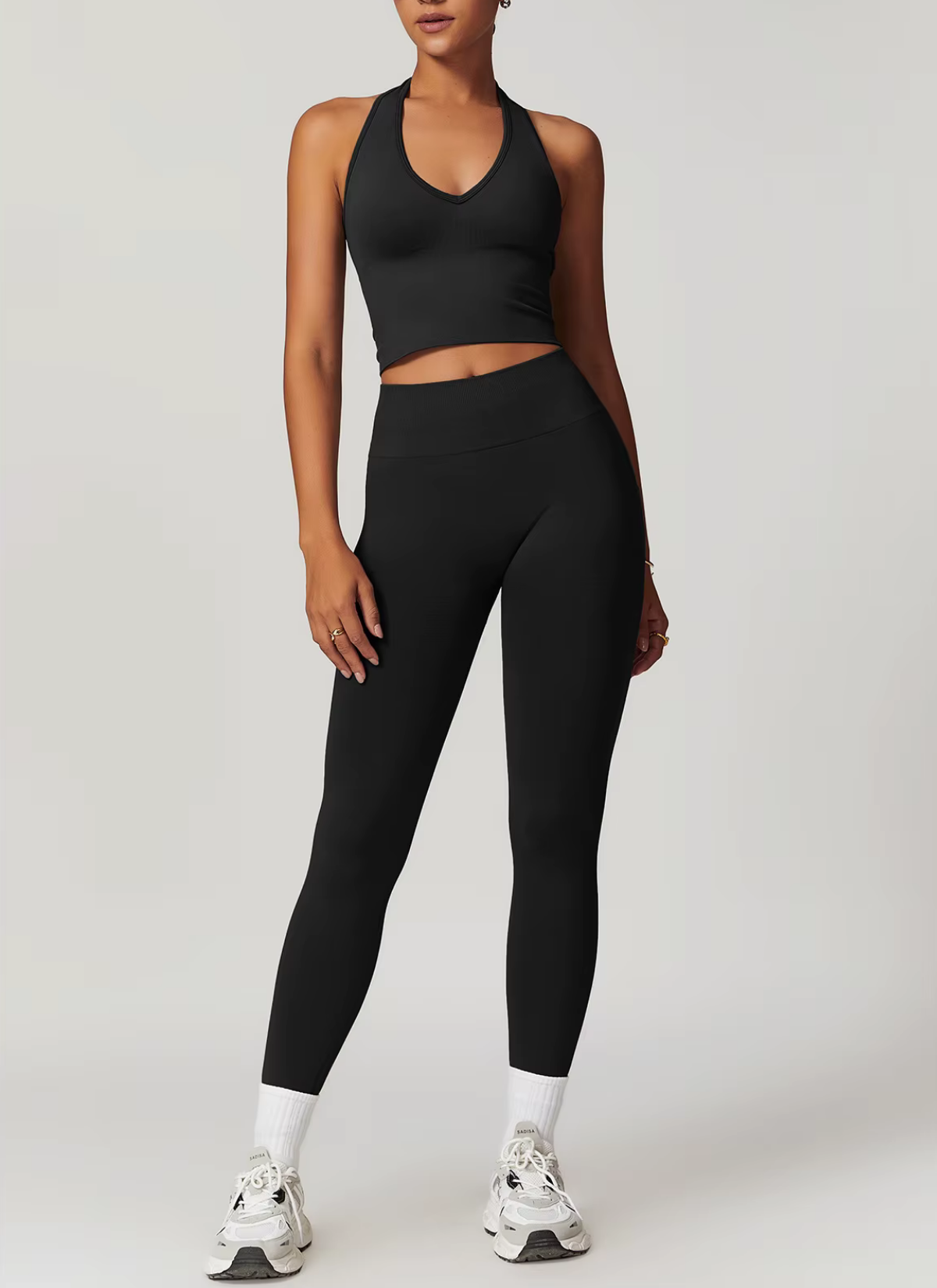 Axis High-Waist Seamless Leggings - Black