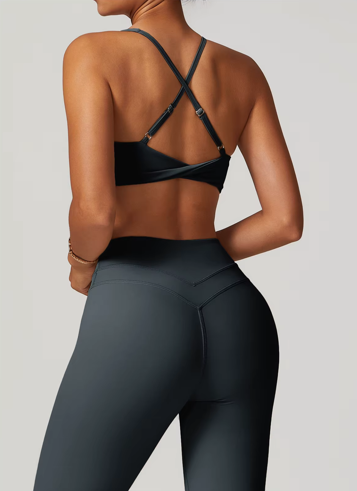 Studio Sports Bra - Deep Slate