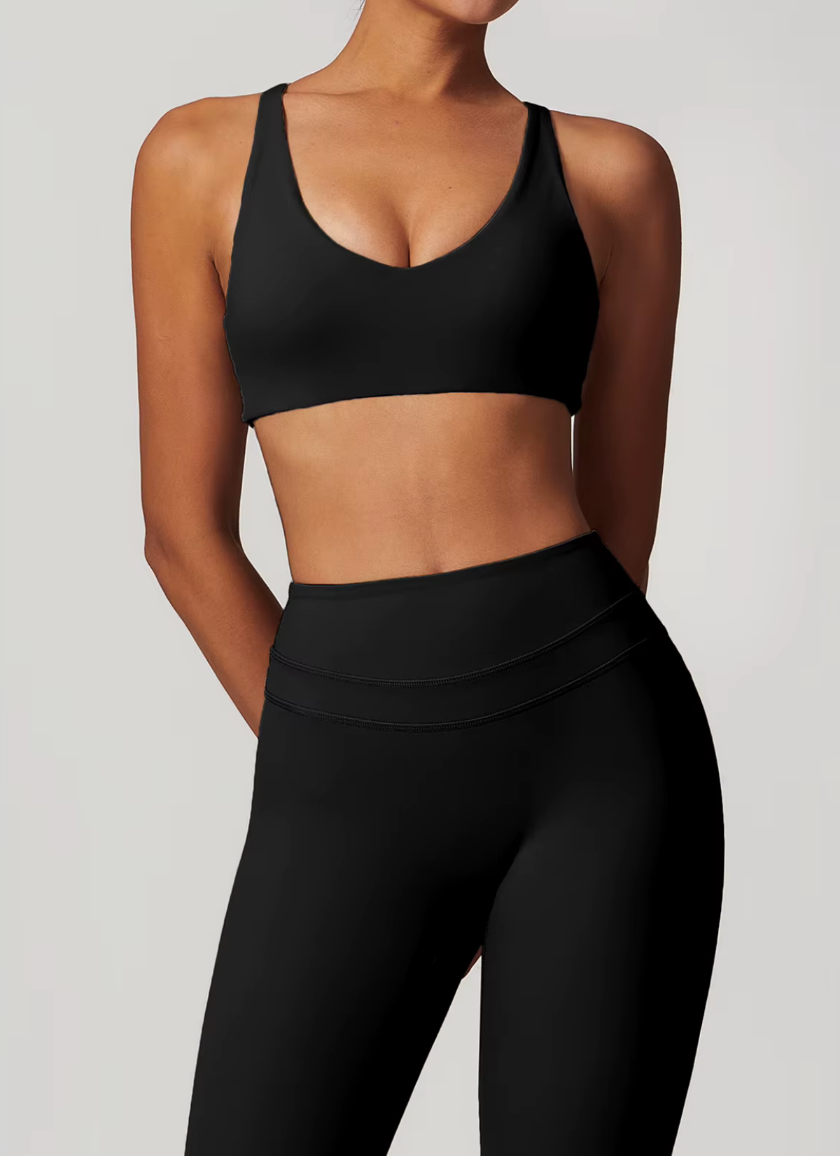 Studio Sports Bra - Black