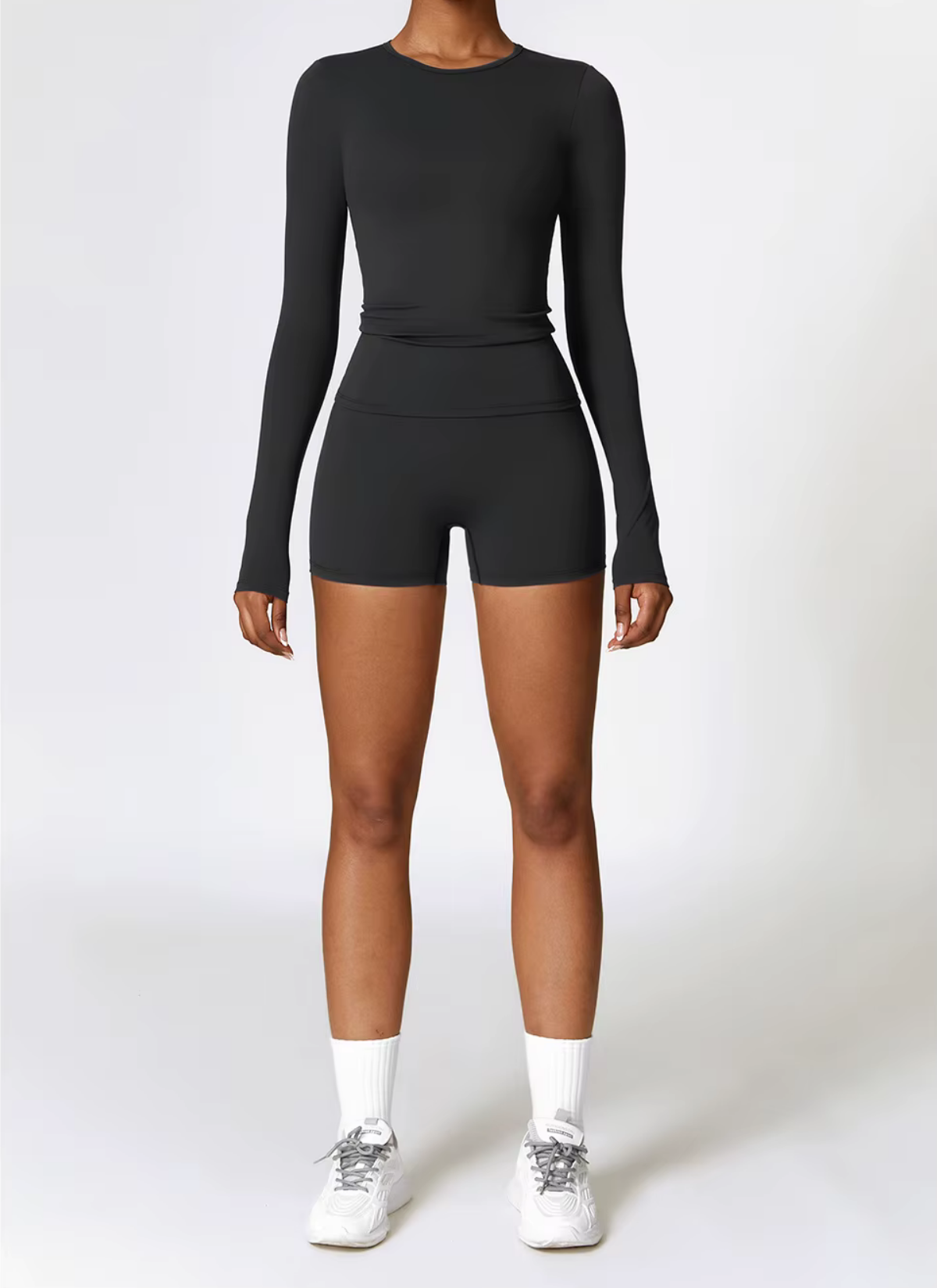 Aero Long Sleeve Top - Black