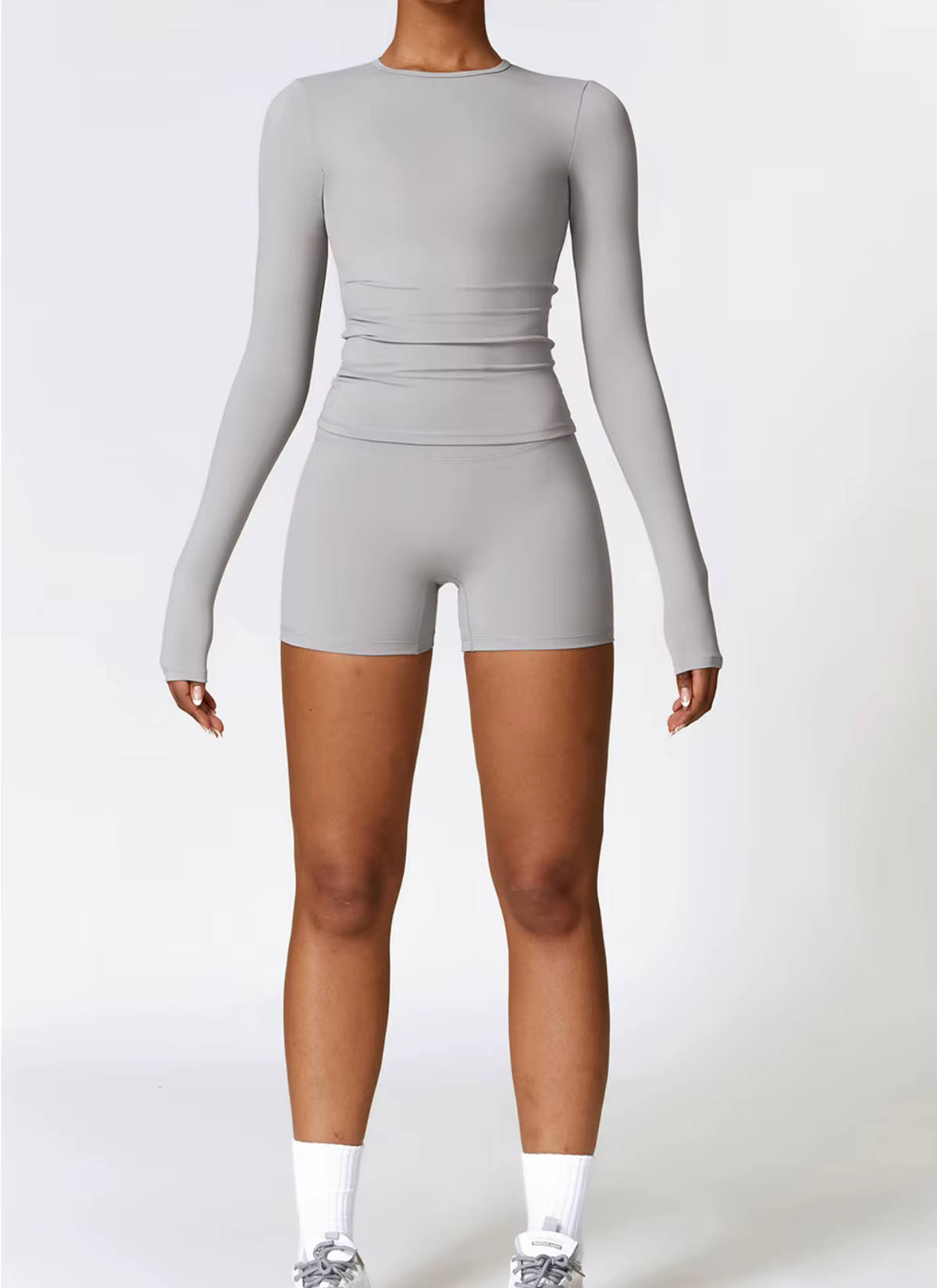 Aero Long Sleeve Top - Stone