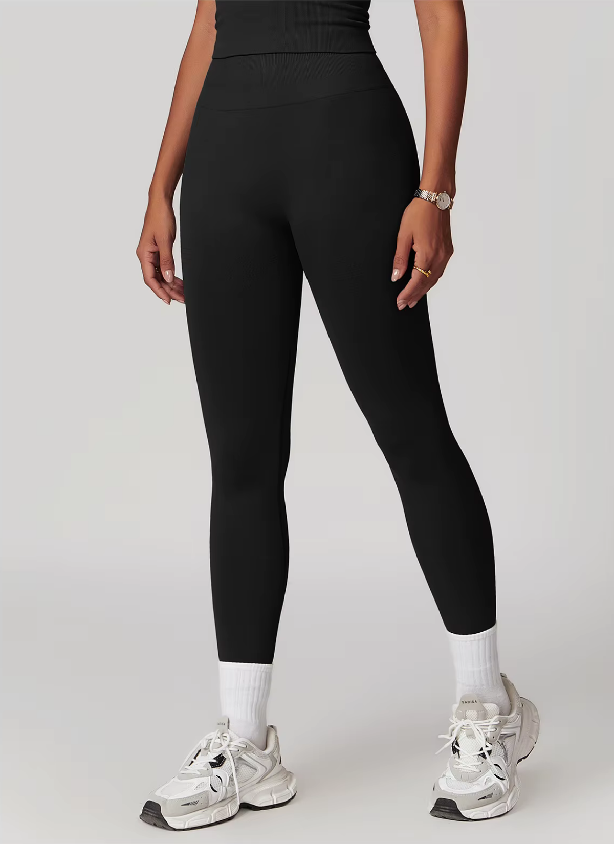 Axis High-Waist Seamless Leggings - Black